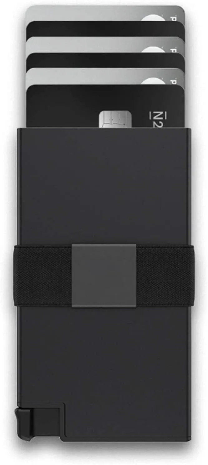 Anti-theft Brush Metal Aluminum Alloy Card Bag