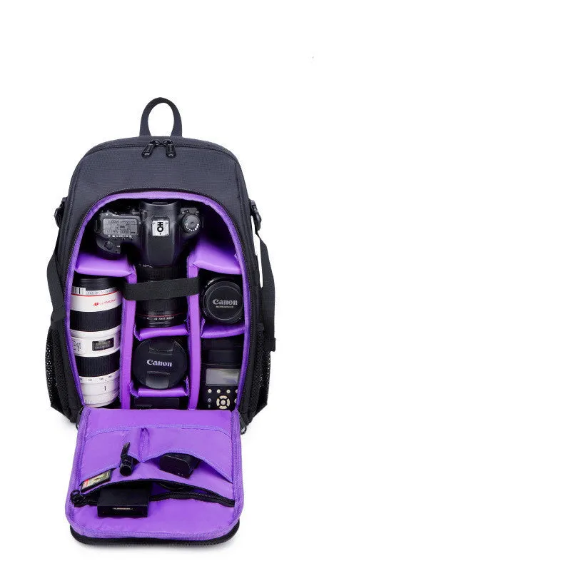 Camera Bag SLR Double Shoulder Outdoor Multifunctional Photography Backpack