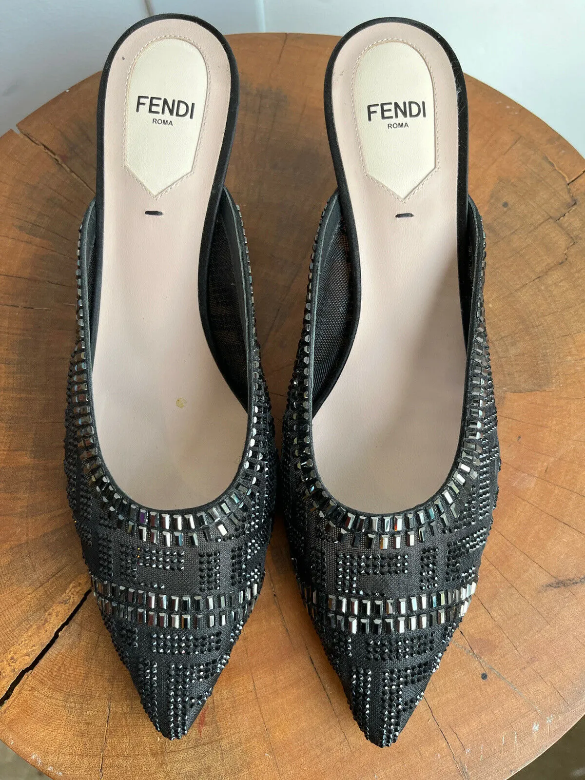 COLIBRI RHINESTONE MULE