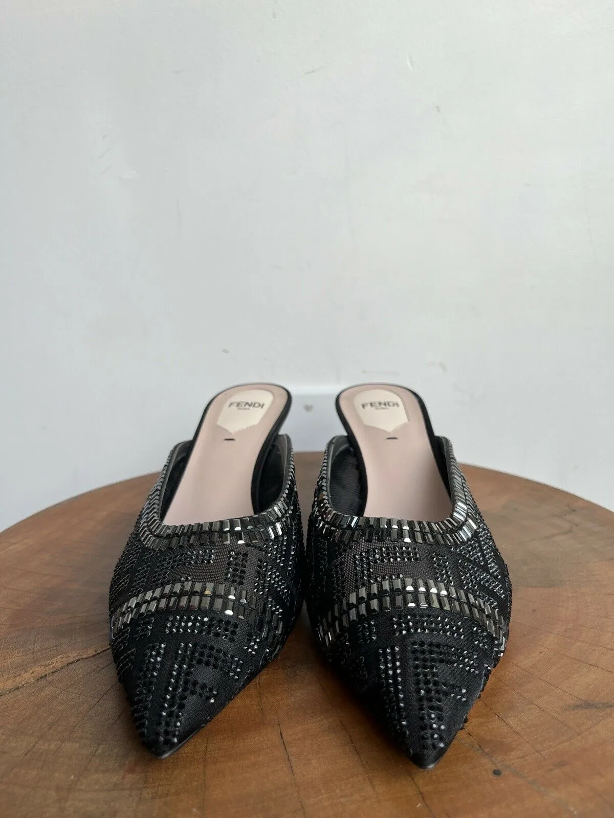 COLIBRI RHINESTONE MULE