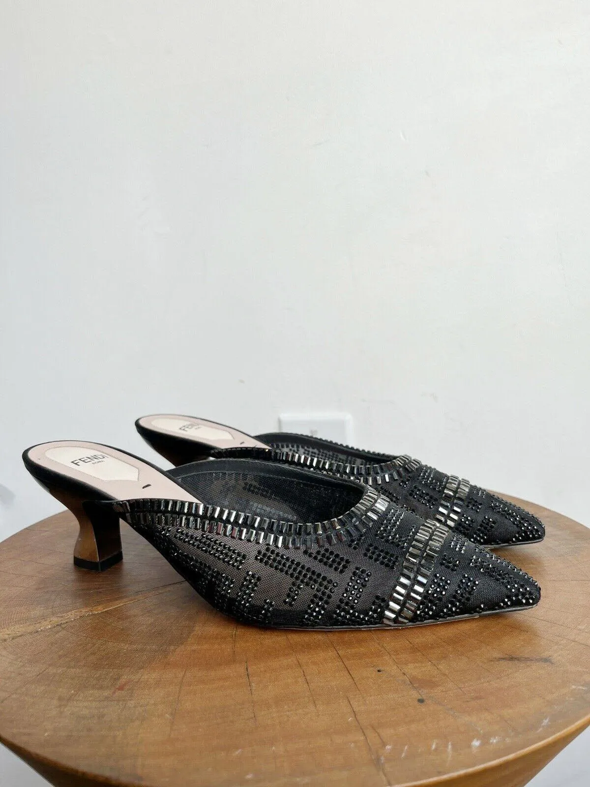 COLIBRI RHINESTONE MULE