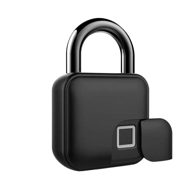 Fingerprint Padlock Bluetooth Waterproof Smart Padlock  Anti-Theft