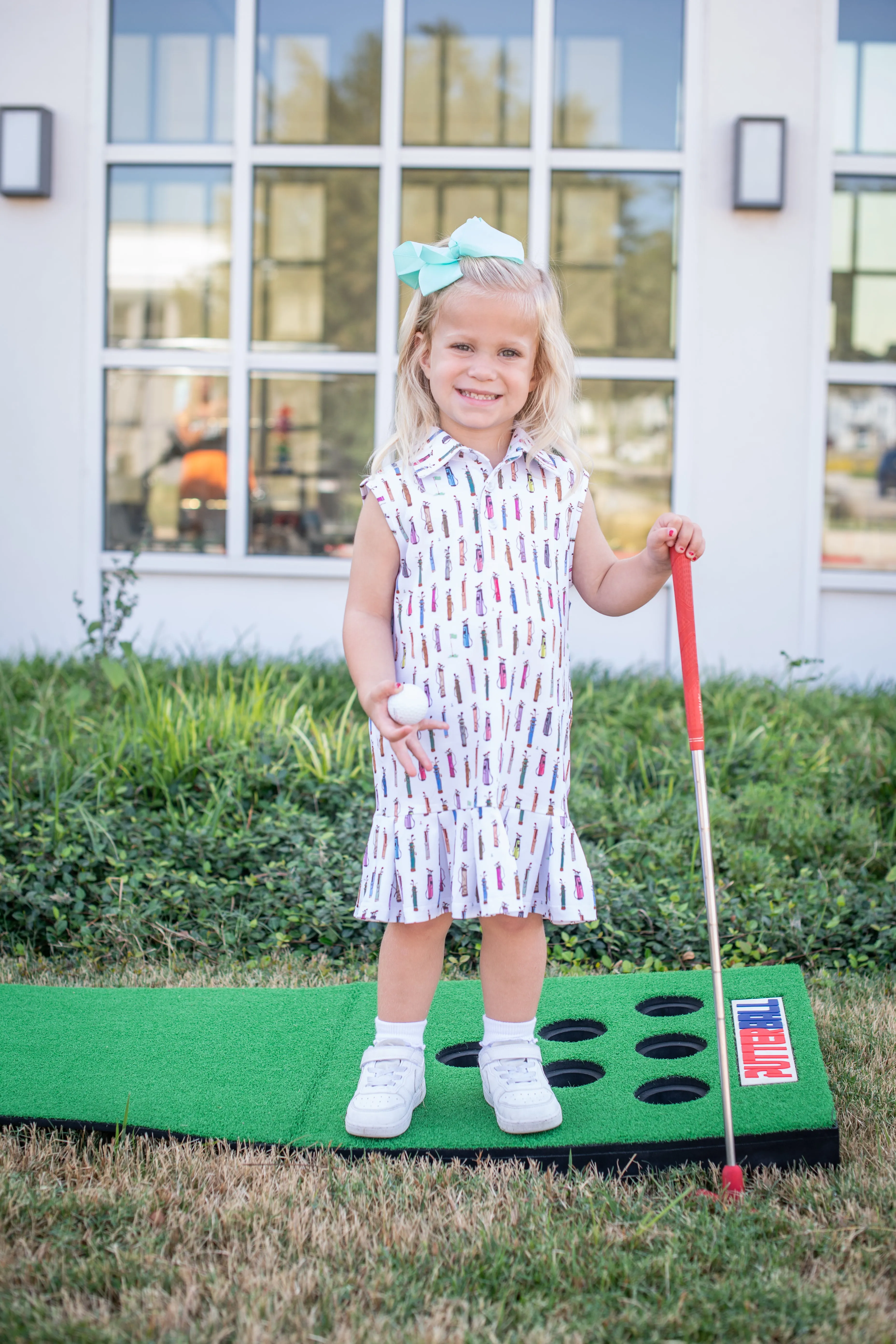 Golf Bags Polo Sleeveless Dress