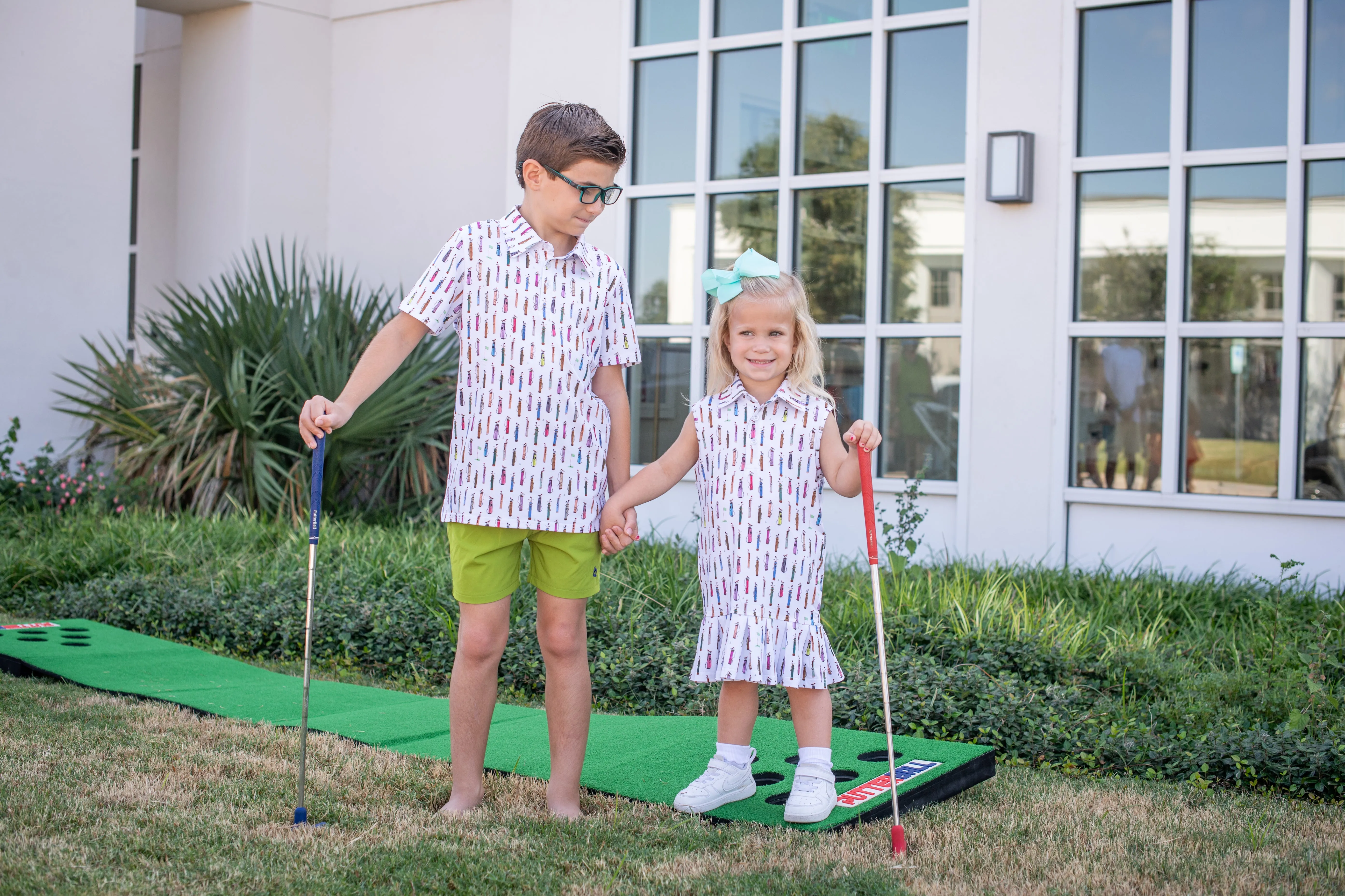 Golf Bags Polo Sleeveless Dress