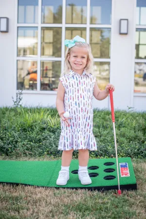 Golf Bags Polo Sleeveless Dress