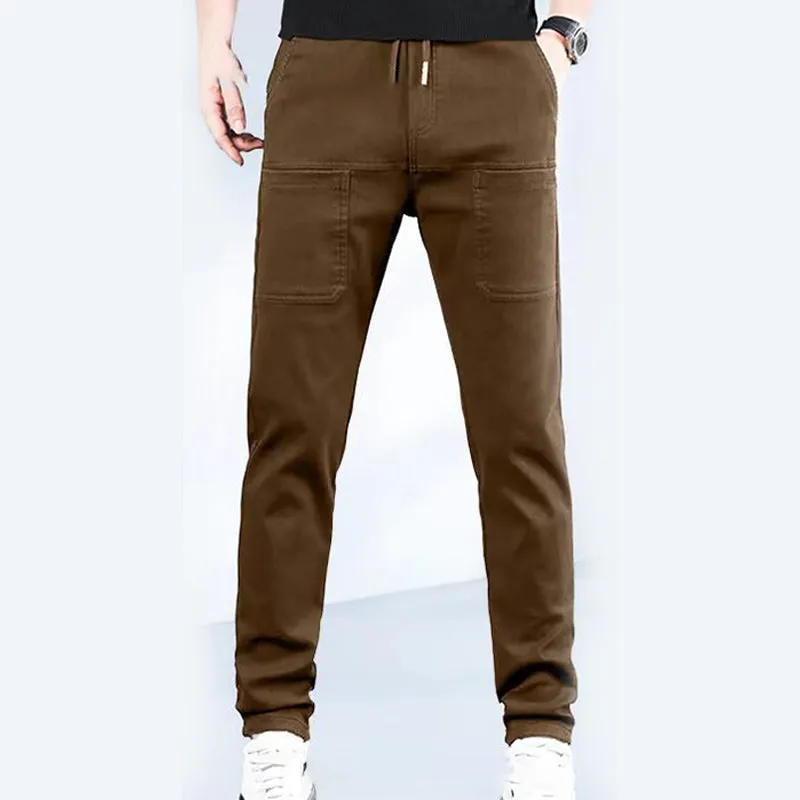 Heren Casual Medium & Lange Multi-Pocket Broek