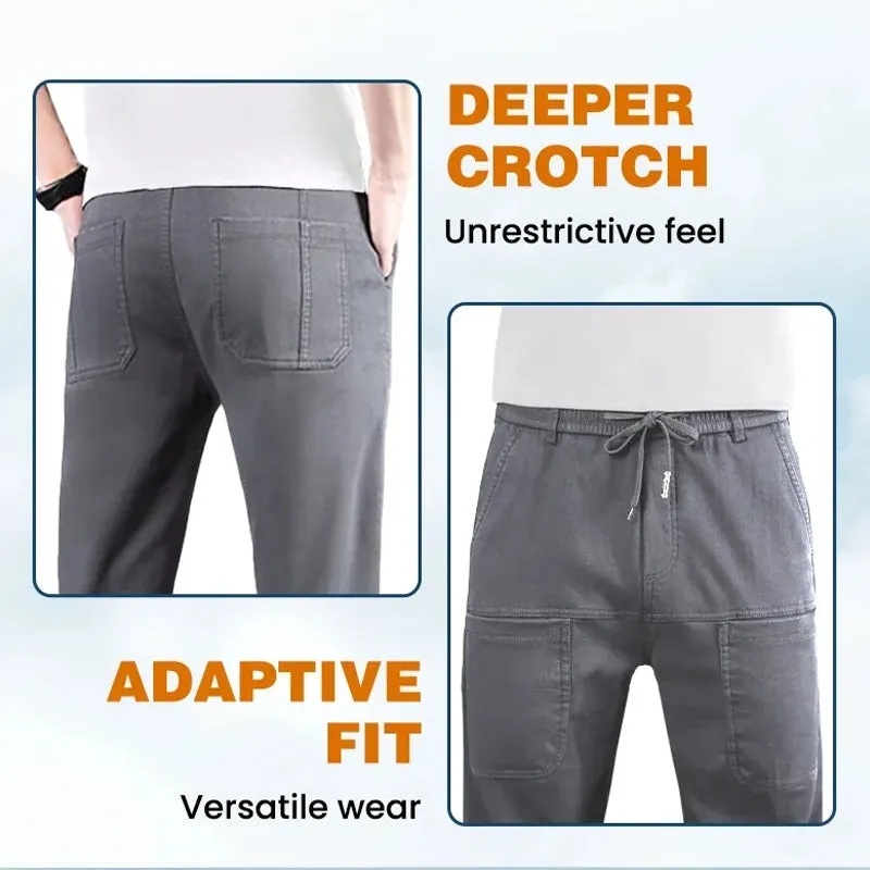 Heren Casual Medium & Lange Multi-Pocket Broek