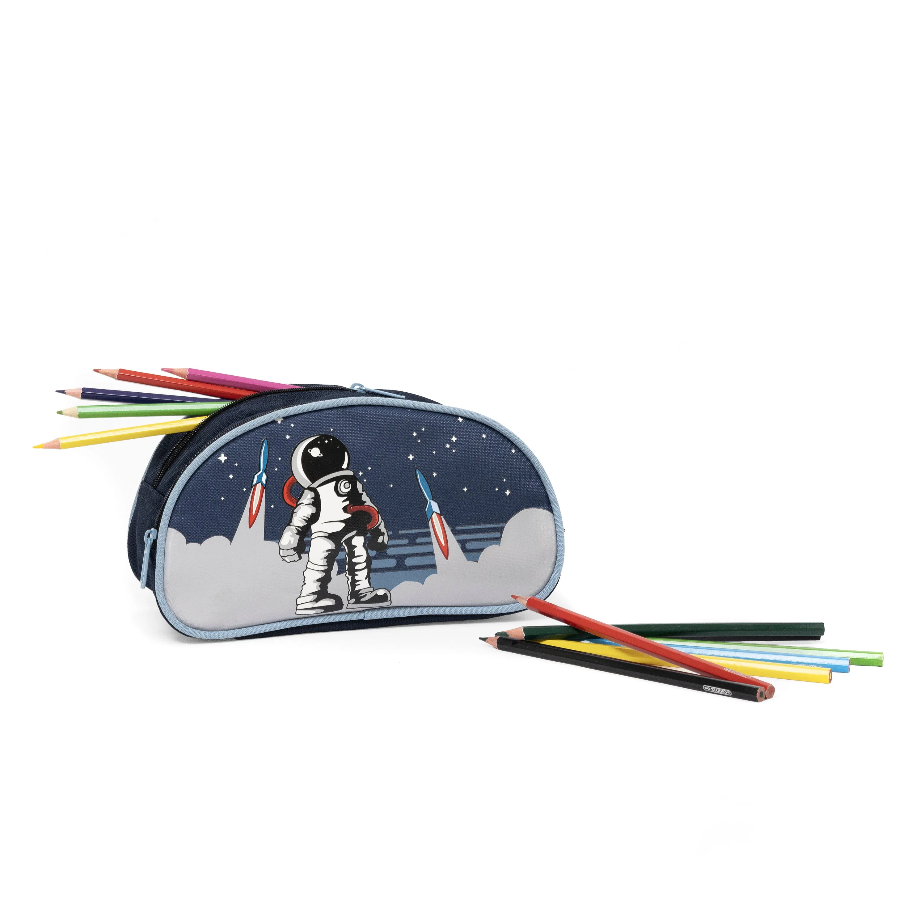 LOUIS GARNEAU | ASTRONAUT 2 COMPARTMENTS PENCIL CASE