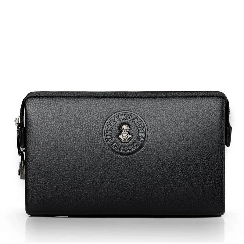 Men's Business Casual Clutch New Soft Leather Clutch