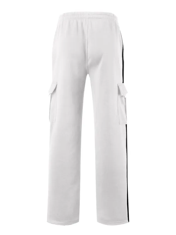 Men's Loose Multi-pocket Lanyard Pants