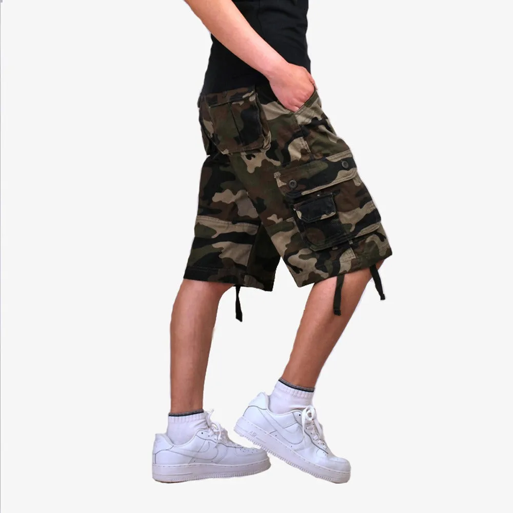 Men's Multi Pocket Cargo Shorts