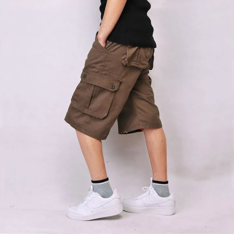 Men's Multi Pocket Cargo Shorts