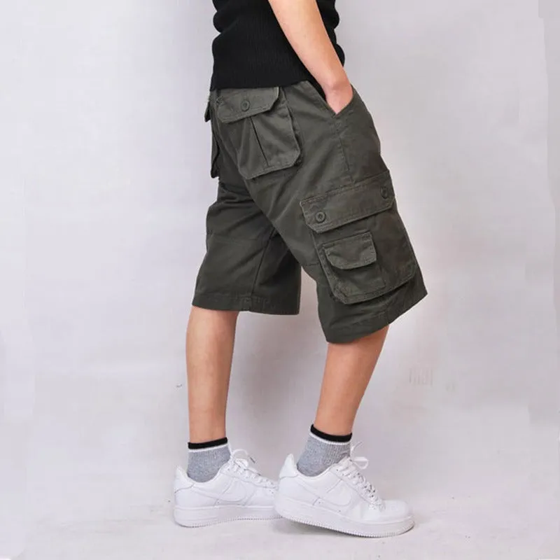 Men's Multi Pocket Cargo Shorts