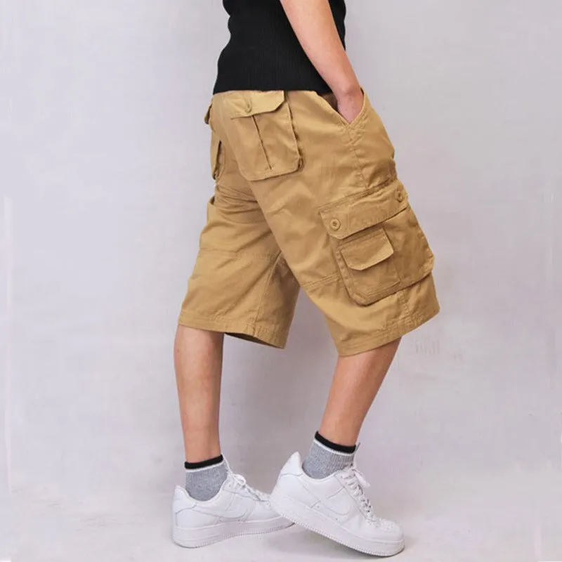 Men's Multi Pocket Cargo Shorts