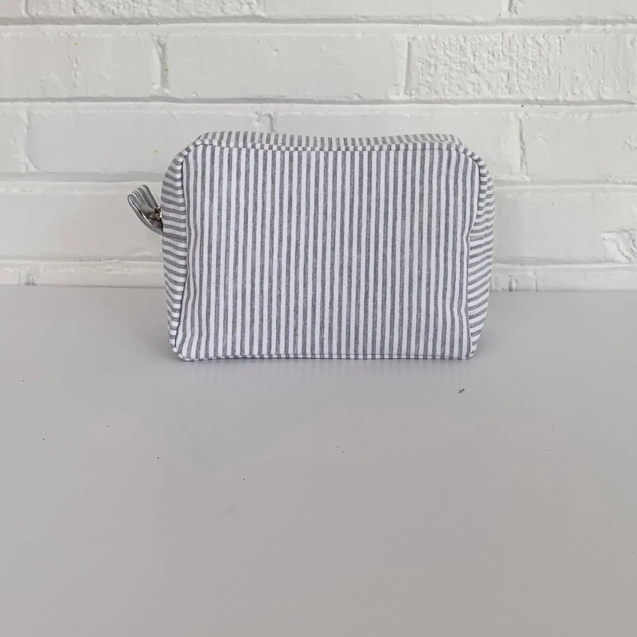 Seersucker Everything Bag