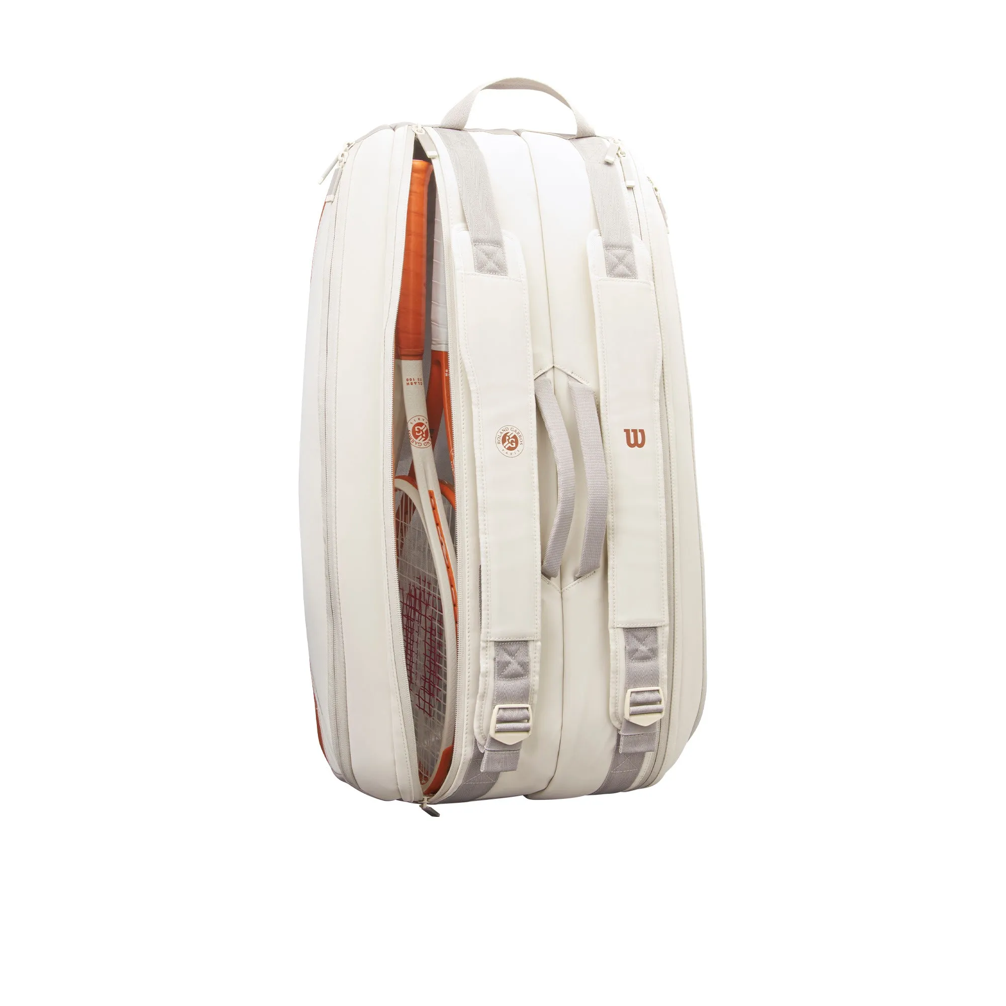 Wilson Roland Garros 2025 Super Tour 9 Pack - Cream / Clay