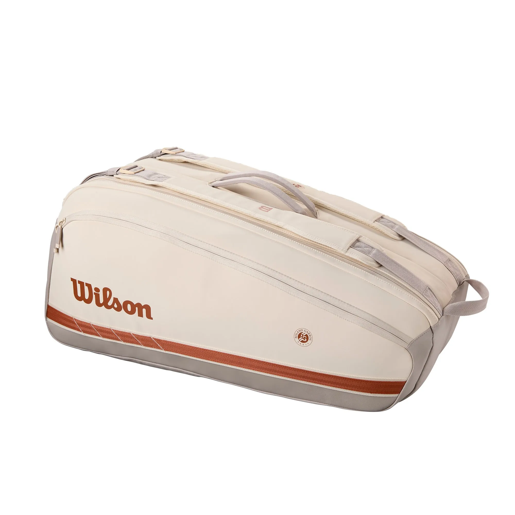 Wilson Roland Garros 2025 Super Tour 9 Pack - Cream / Clay